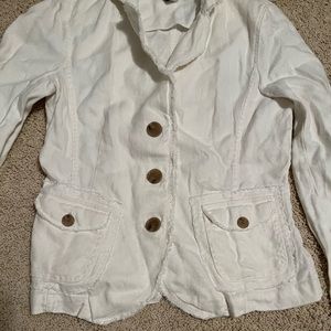 J. Crew linen jacket